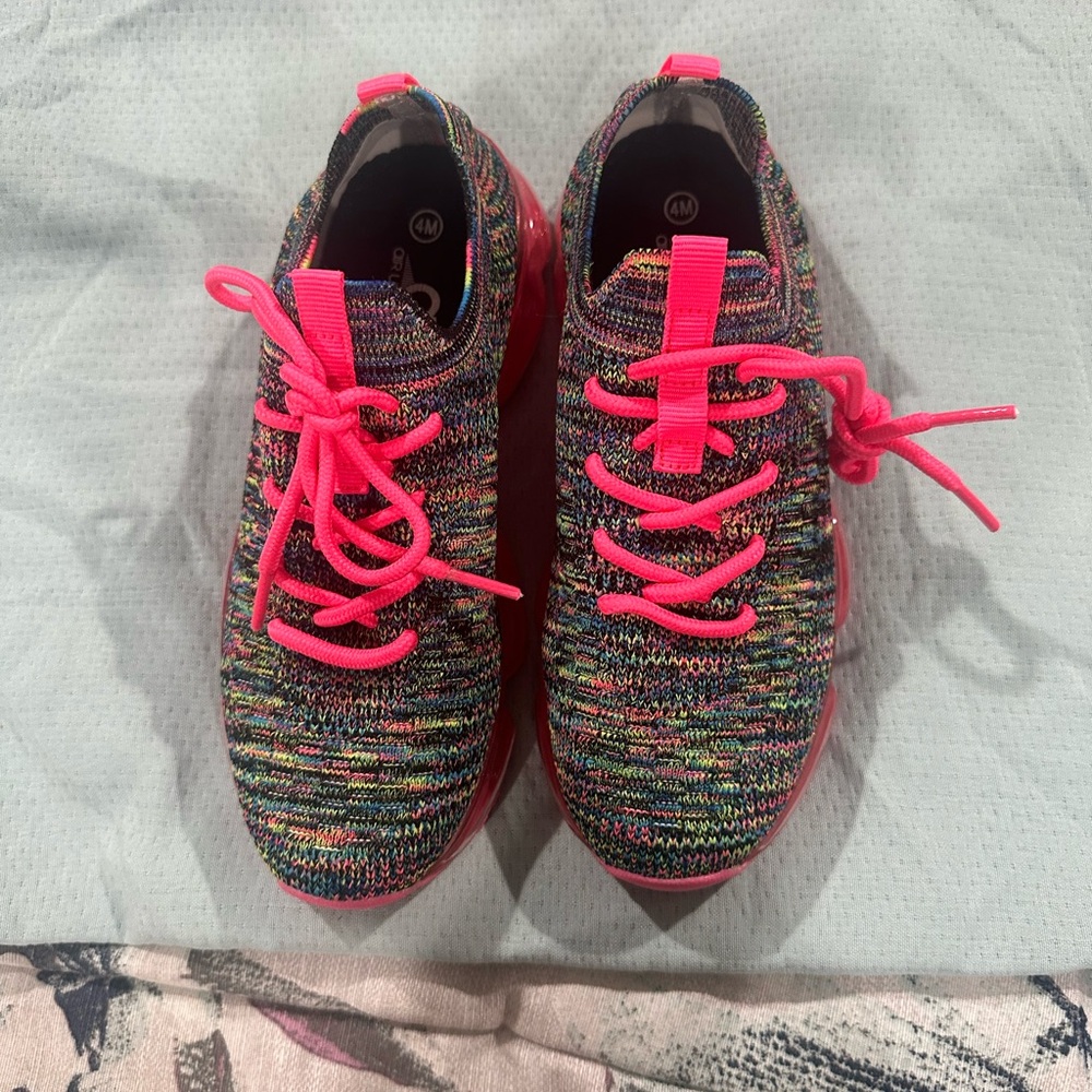 Underground Multicolor Sneakers with Red Accents
